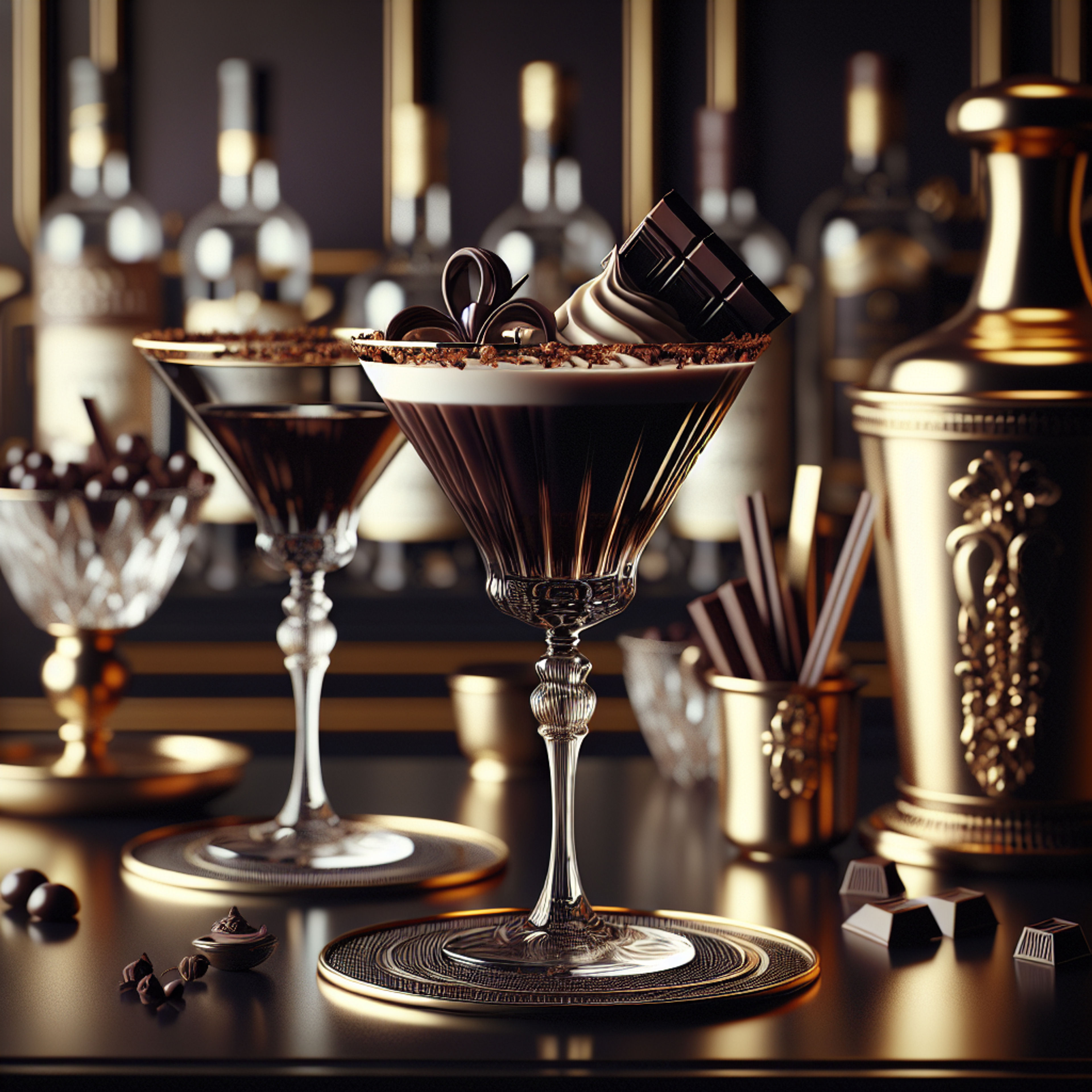 Velvet Noir Chocolate Martini