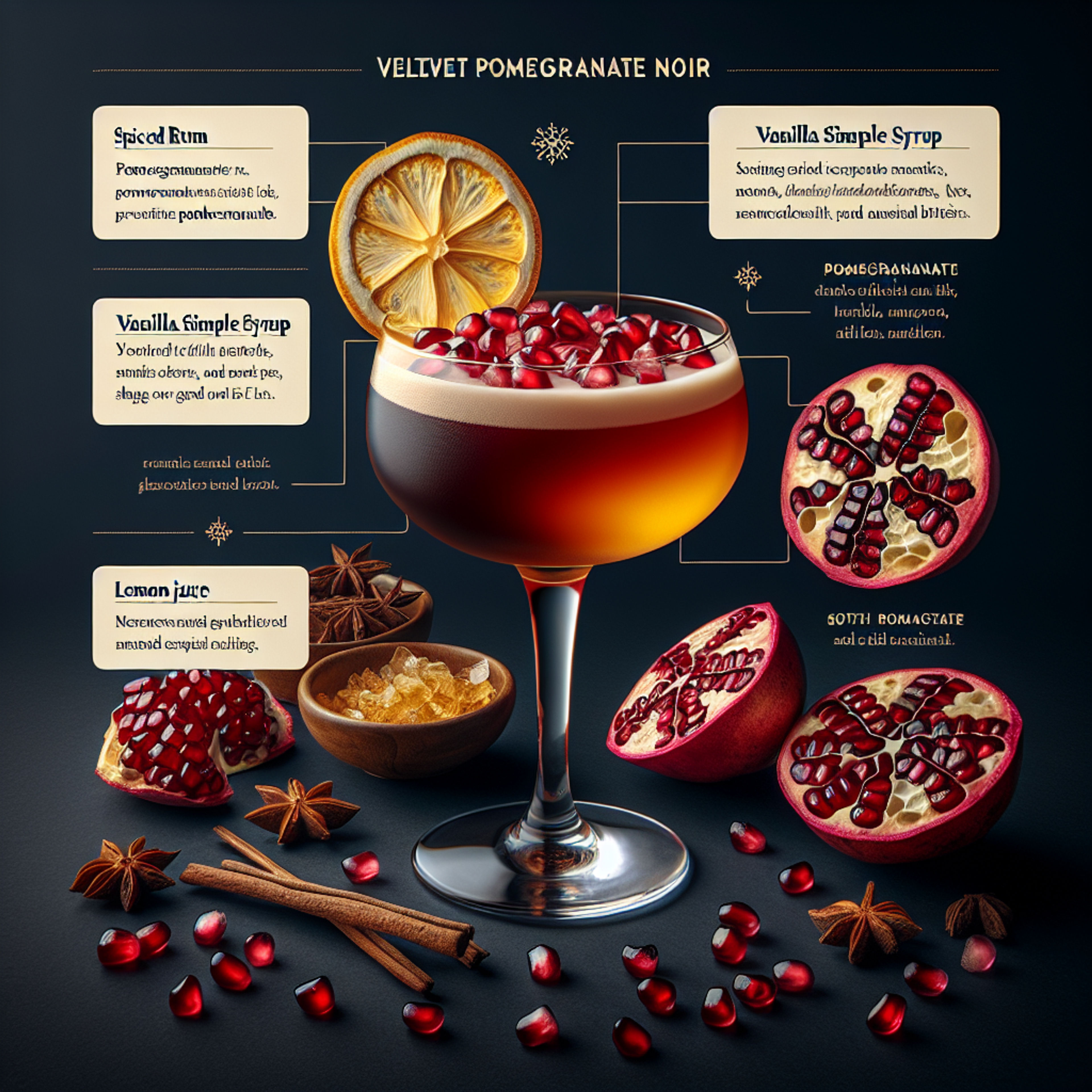 Velvet Pomegranate Noir