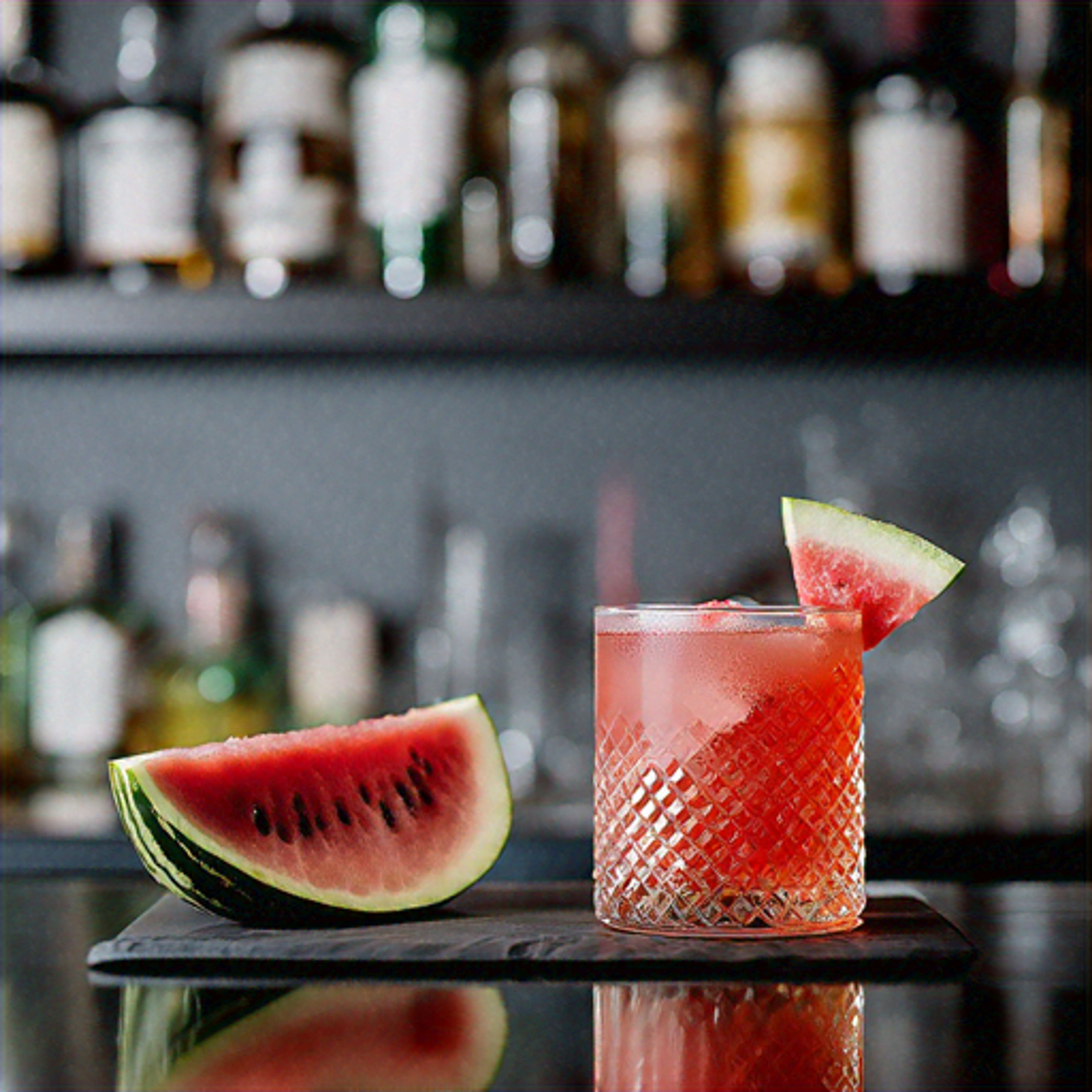 Watermelon Whiskey Breeze