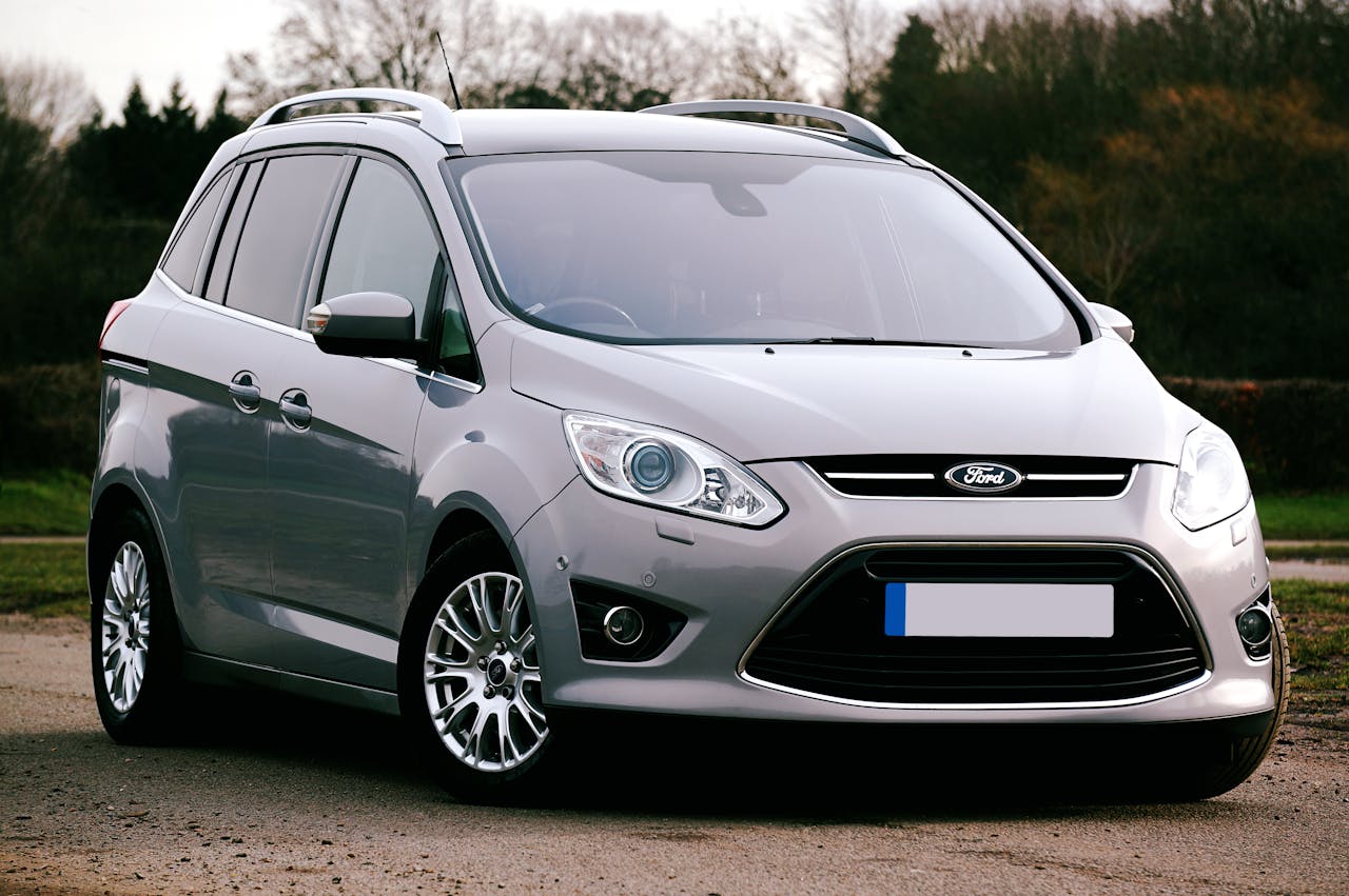 Ford being prepared for consignment sale at a vetted UK dealer
