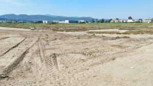 Το λοφάκι ισοπεδωμένο από την μπουλντόζα