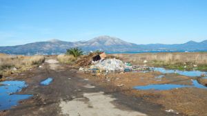 Μπάζα στον υγροβιότοπο