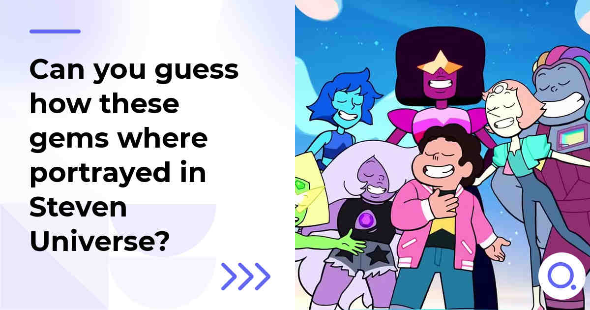 Can you guess how these gems where portrayed in Steven Universe?