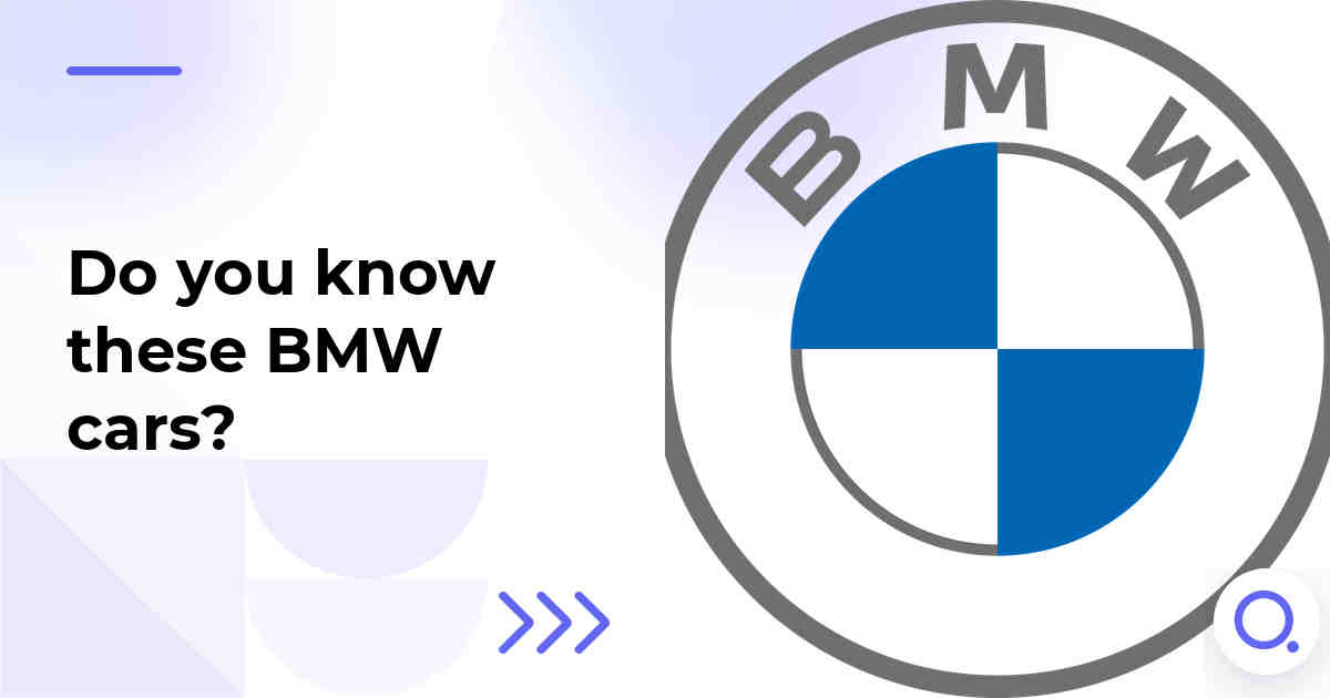 Do you know these BMW cars?