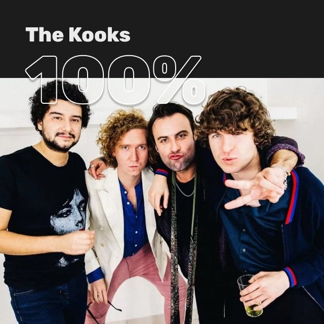 100% The Kooks. Яка знайома мелодія… А що ж це грає?