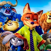 Characters from Zootopia 