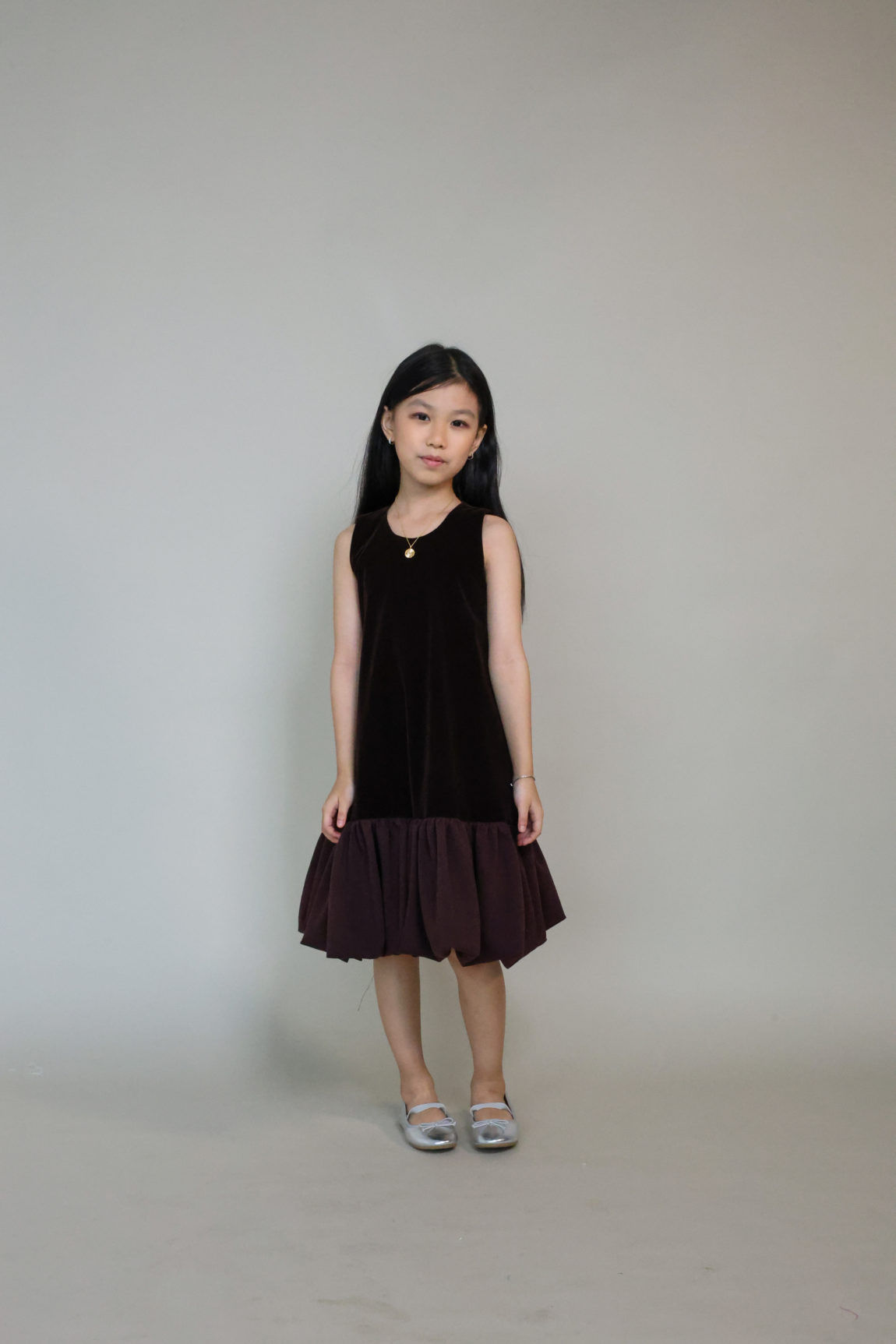 VELOUR KIDS DRESS