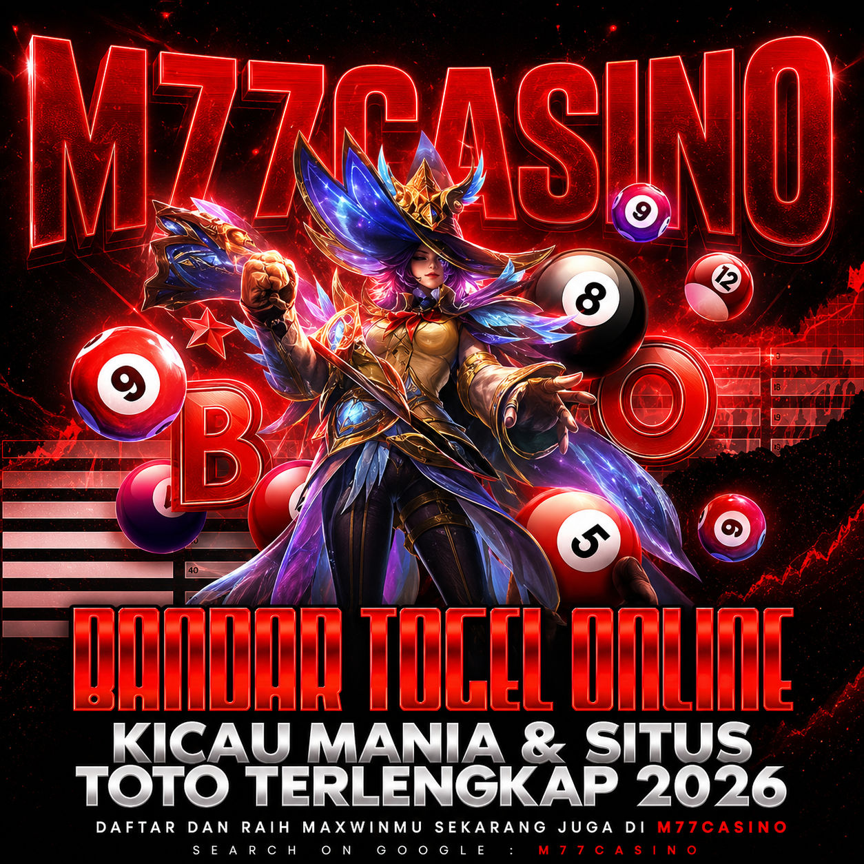 M77CASINO – Bandar Togel 4D Terpercaya dan Situs Toto Terlengkap
