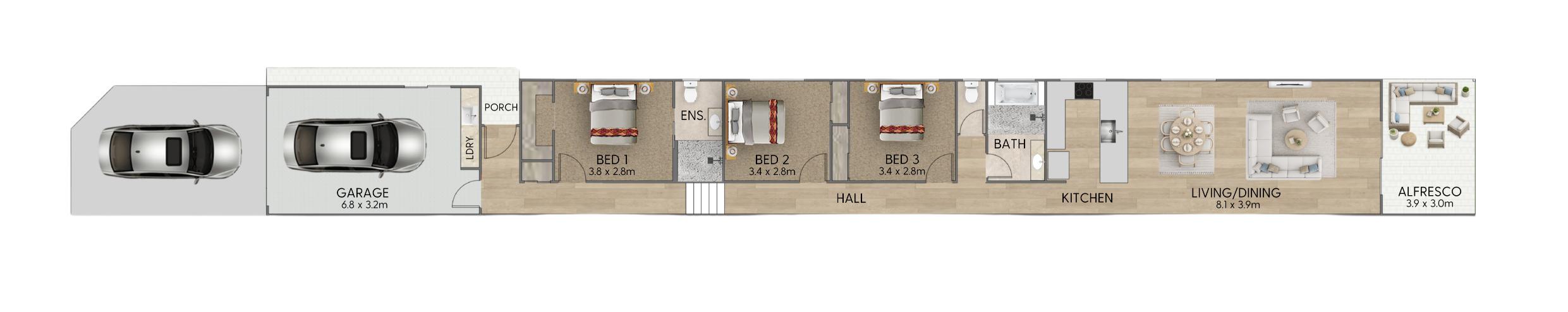 Collection One floor plan