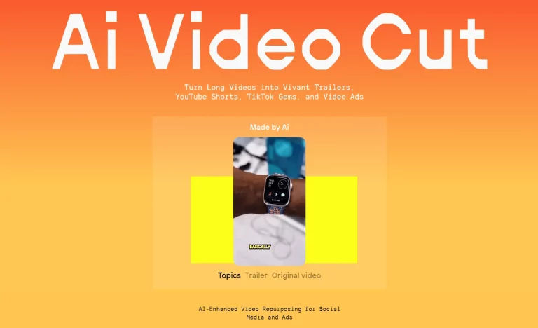 Feature image of Ai Video Cut | ToolJunction