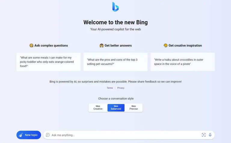 Feature image of Bing Chat | ToolJunction