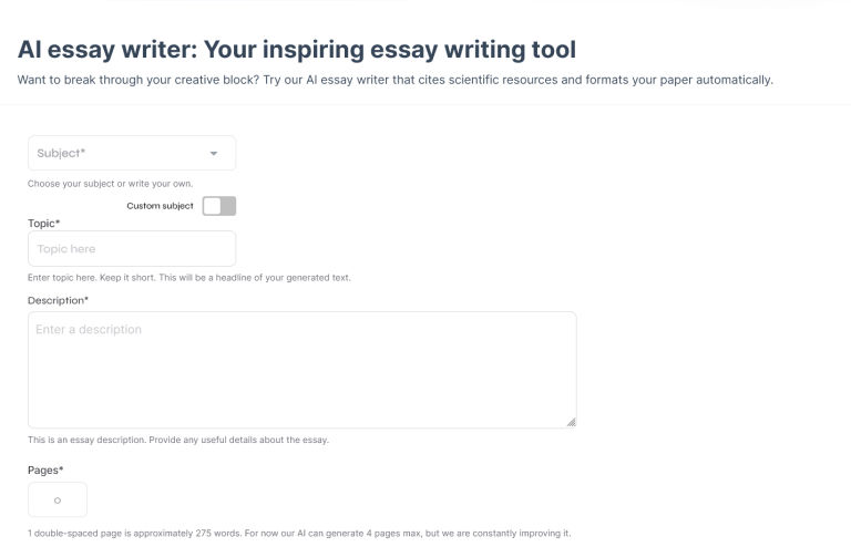 Feature image of CustomWritings AI Essay Writer | ToolJunction