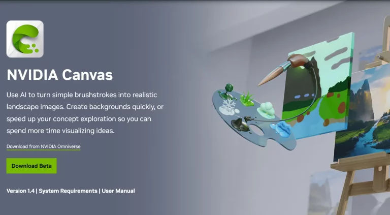 Feature image of NVIDIA Canvas | ToolJunction