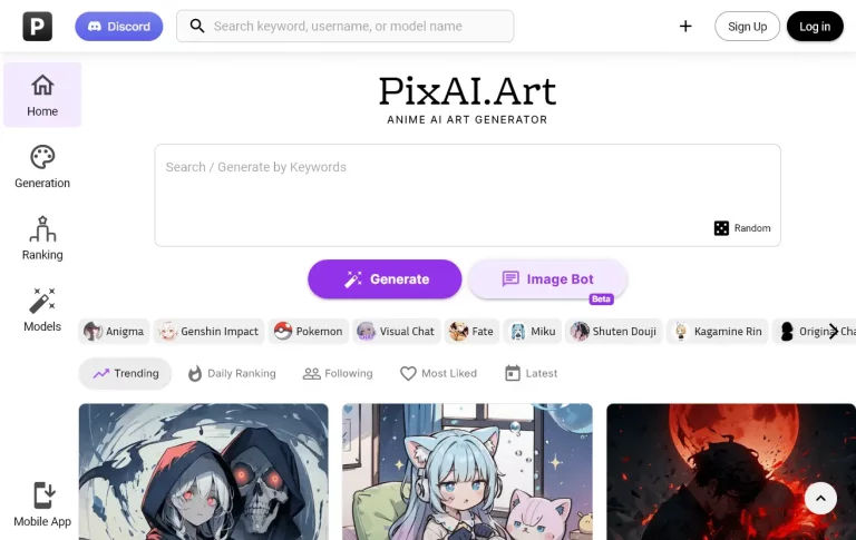 Feature image of PixAI | ToolJunction