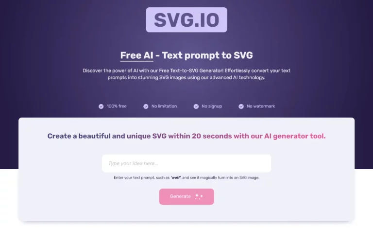 Feature image of SVG.io | ToolJunction