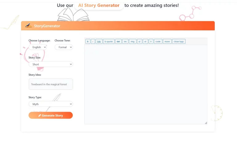 Feature image of StoryGenerate.io | ToolJunction