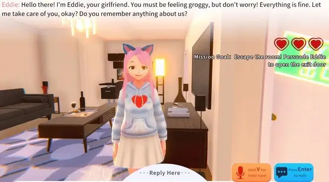 Feature image of Yandere AI Girlfriend Simulator | ToolJunction