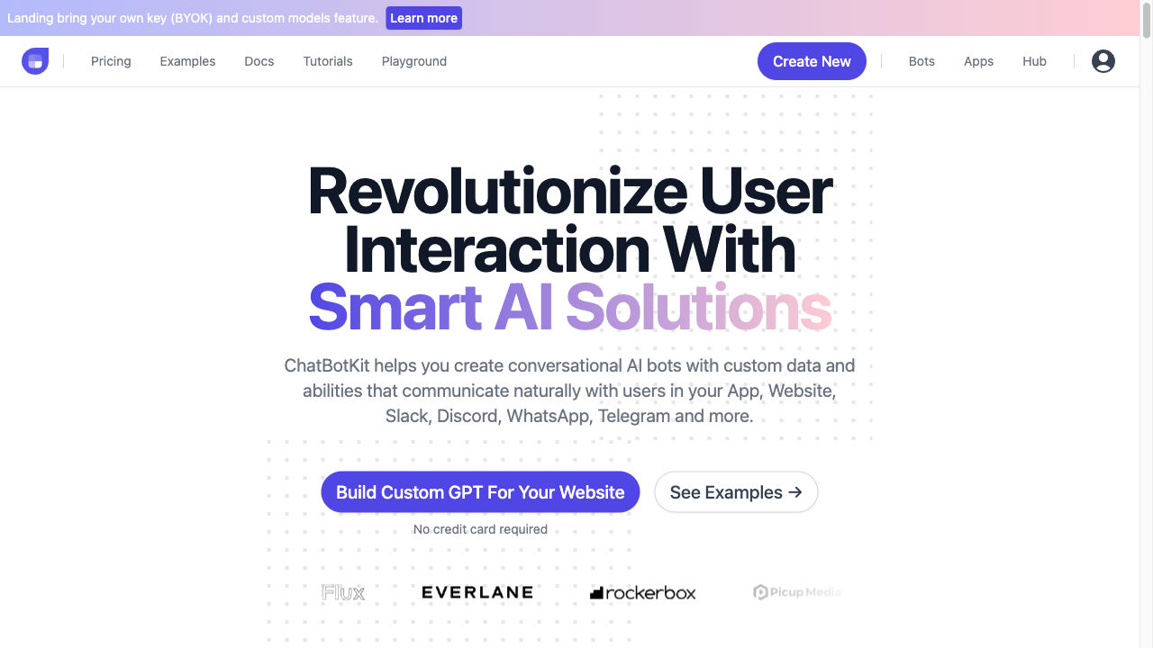 Feature image of ChatBotKit | ToolJunction