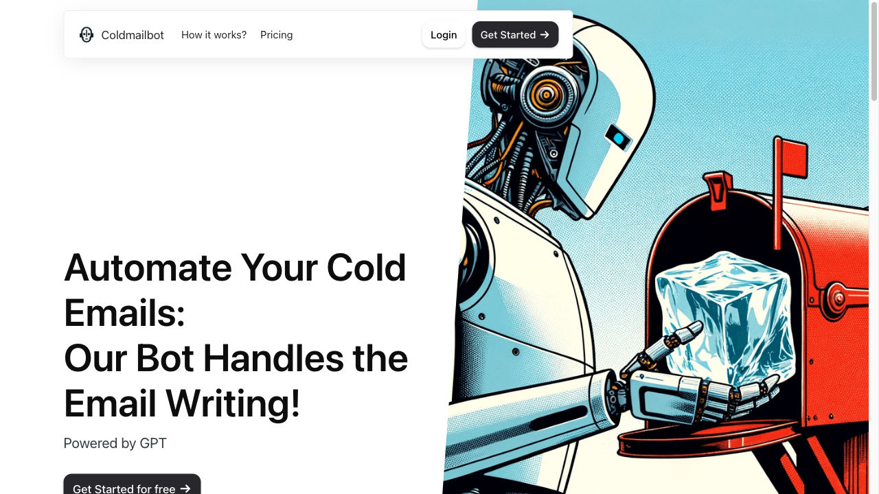 Feature image of Cold Mail Bot | ToolJunction