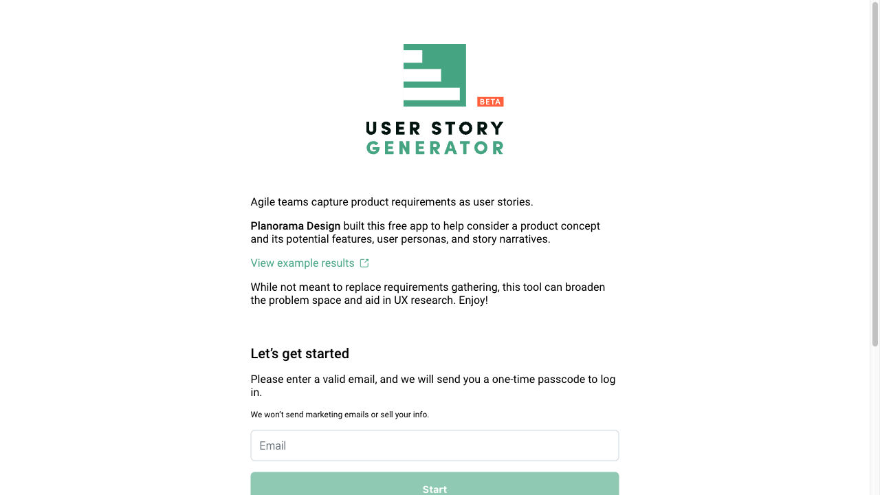 Feature image of User Story Generator | ToolJunction