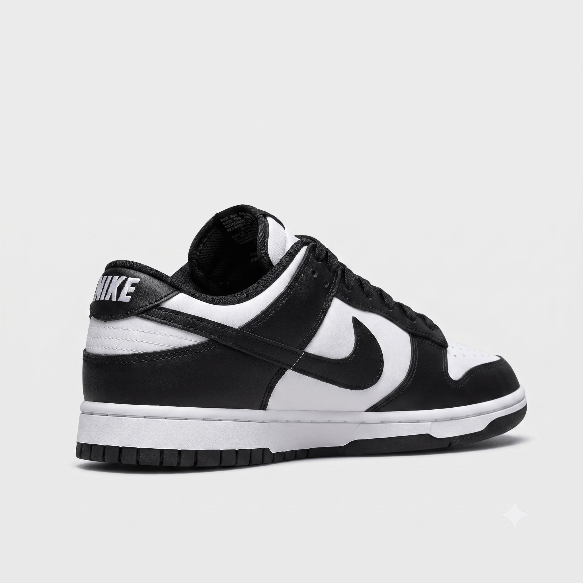Nike Dunk Low White Black - view 3