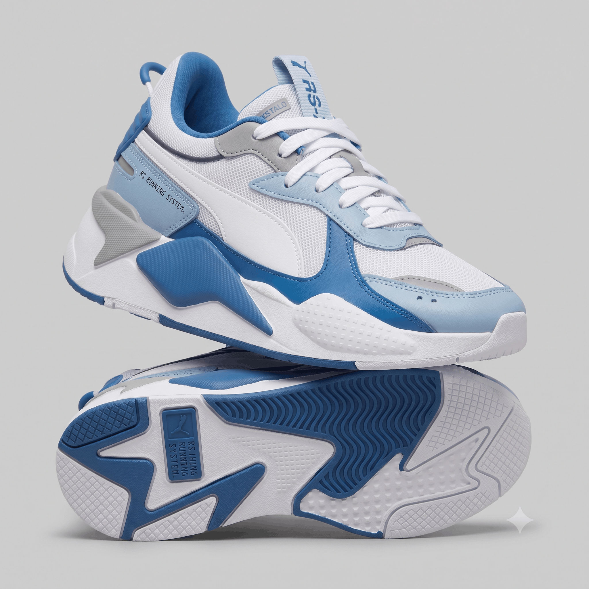 Puma RS-X White Blue