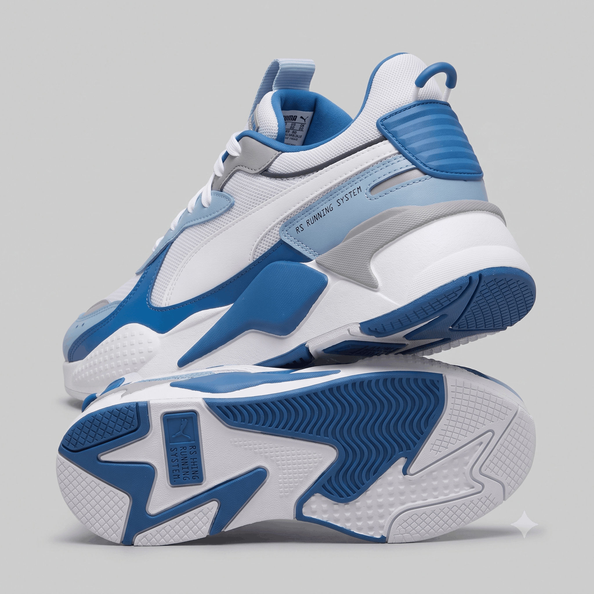 Puma RS-X White Blue