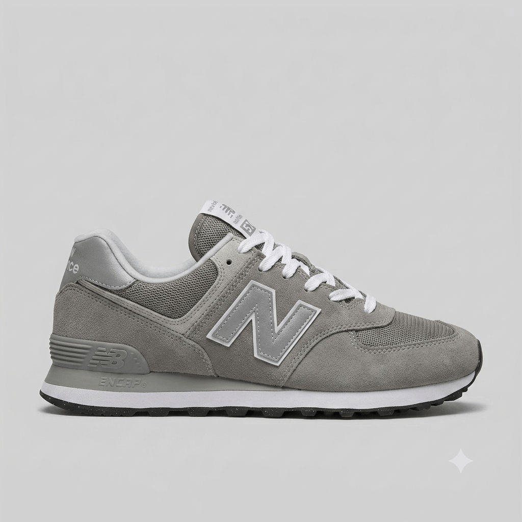 New Balance 574 White Grey
