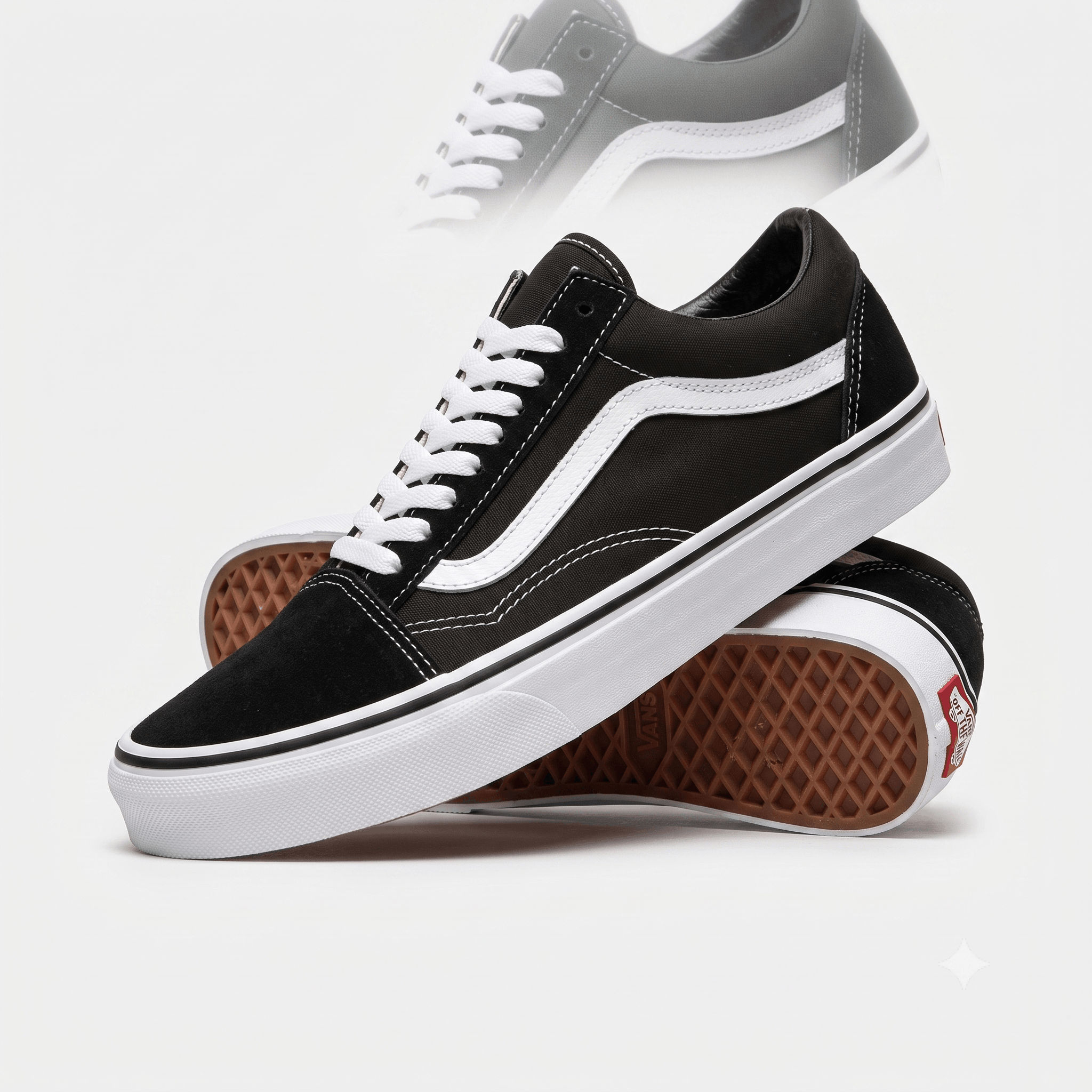 Vans Old Skool Black White - view 3