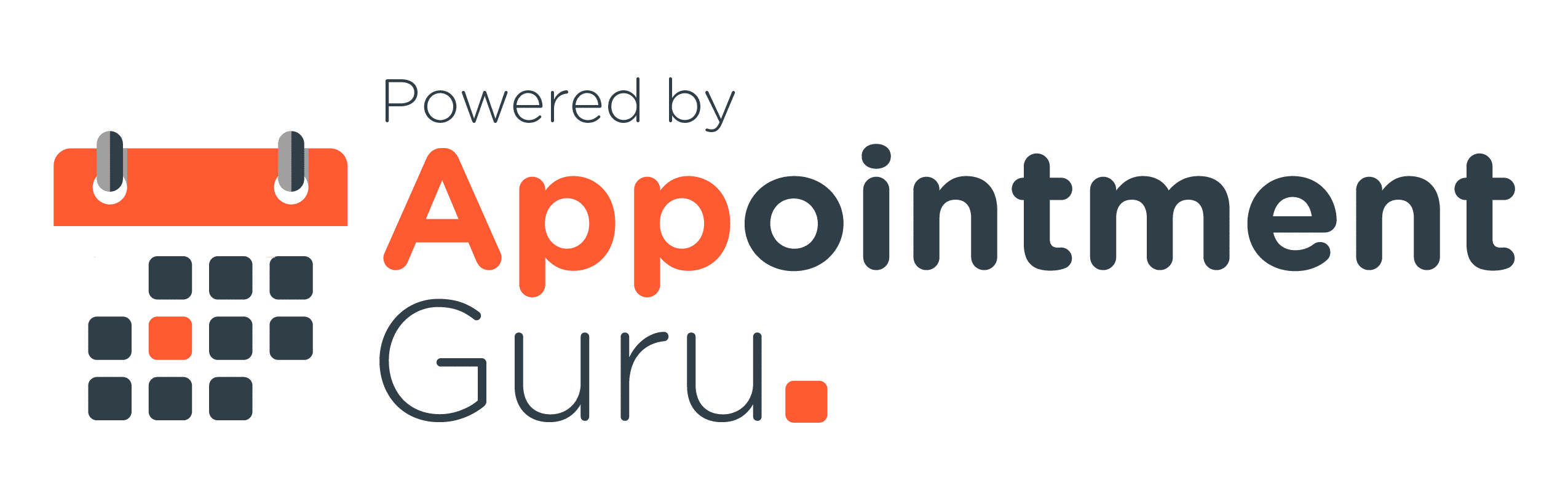 AppointmentGuru logo - powered by AppointmentGuru
