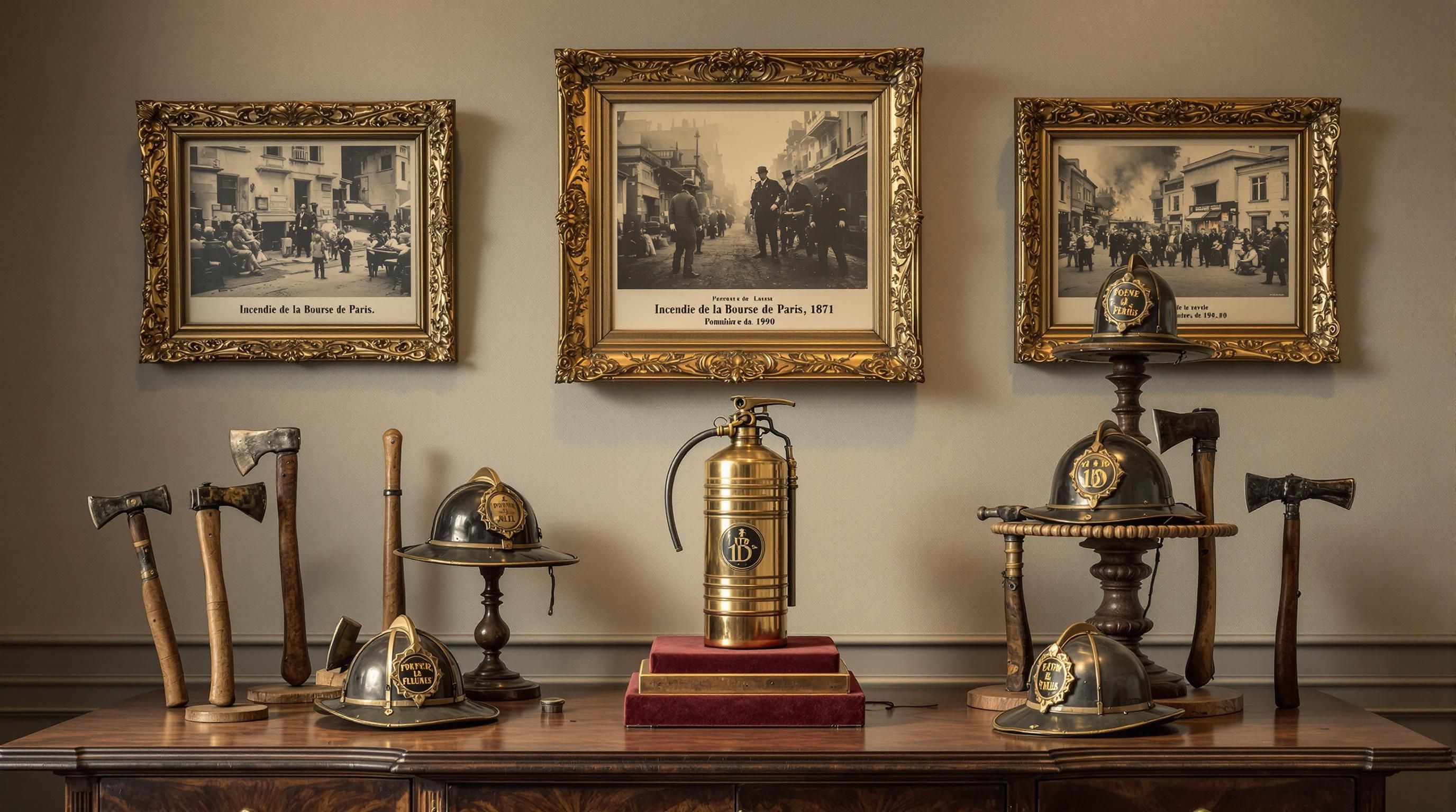 Close-up of embossed text and design features on an antique fire extinguisher grenade