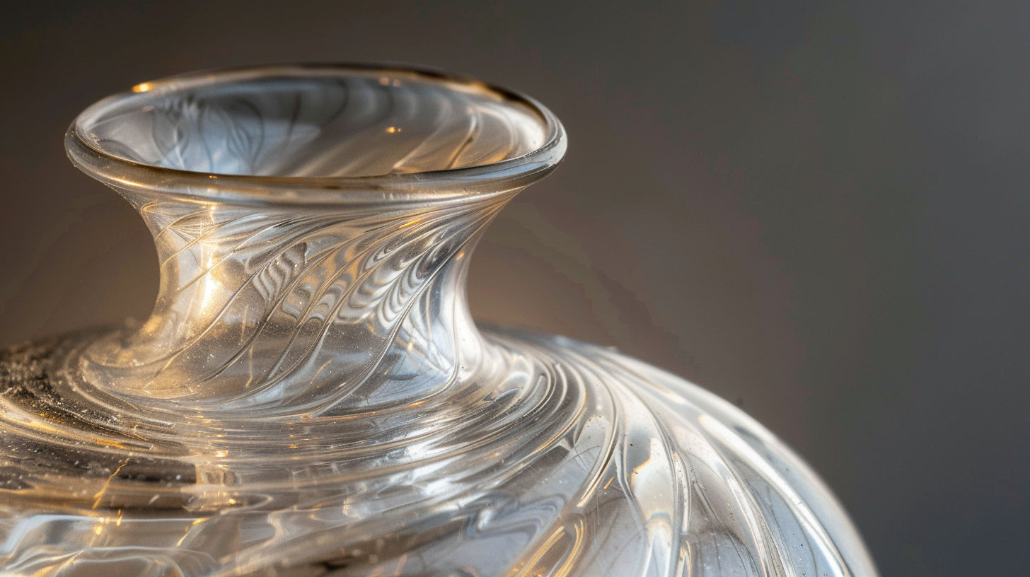 Various styles of antique glass decanters including a ship decanter and cut crystal examples
