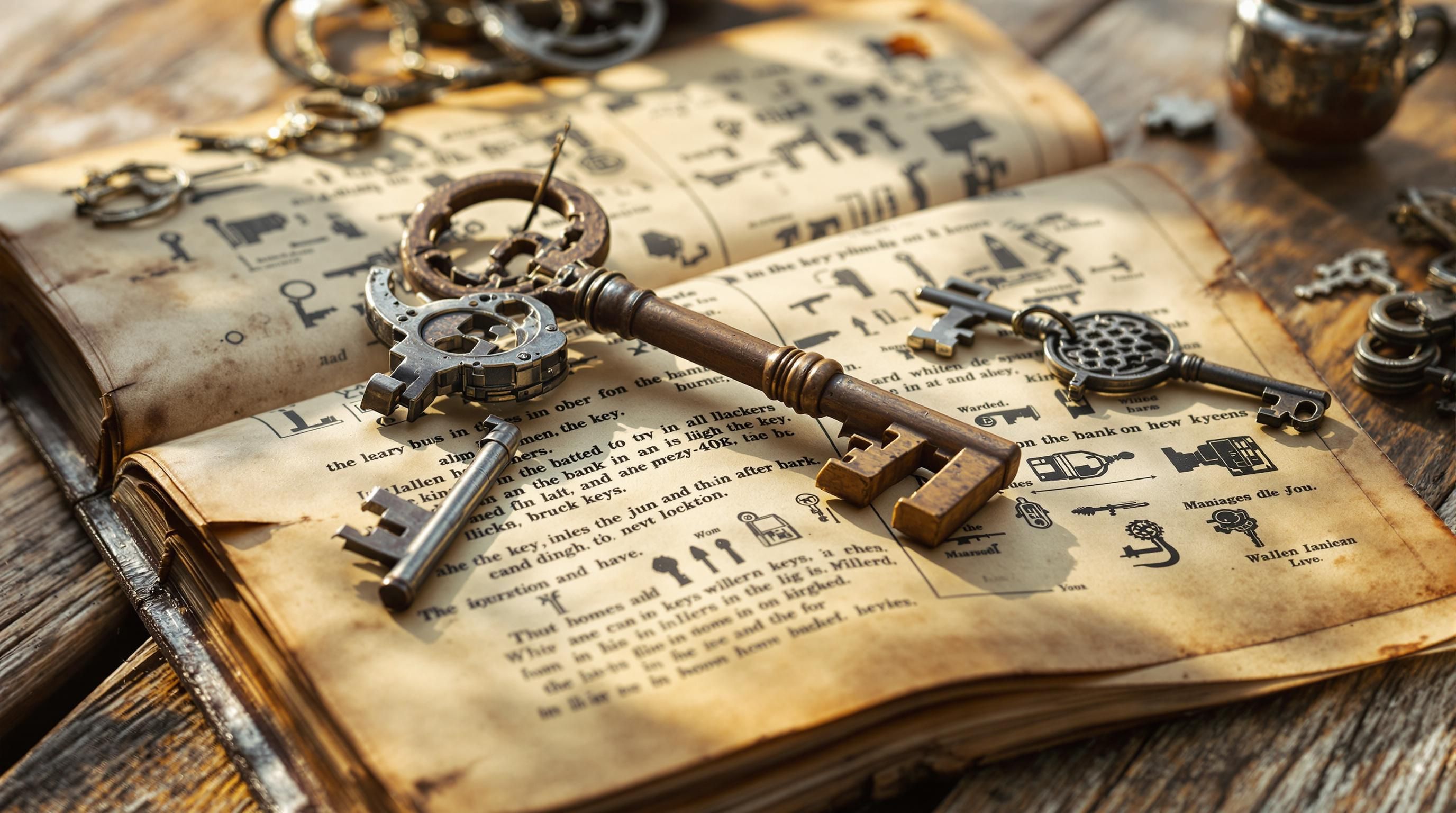 The Ultimate Antique Key Identification Guide: Values, Types & History