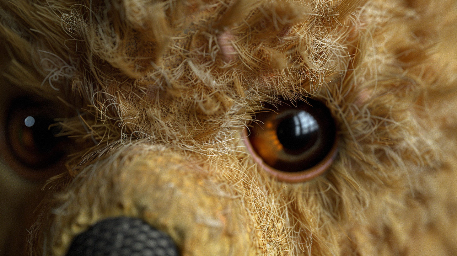 Vintage Steiff teddy bear with button in ear and glass eyes