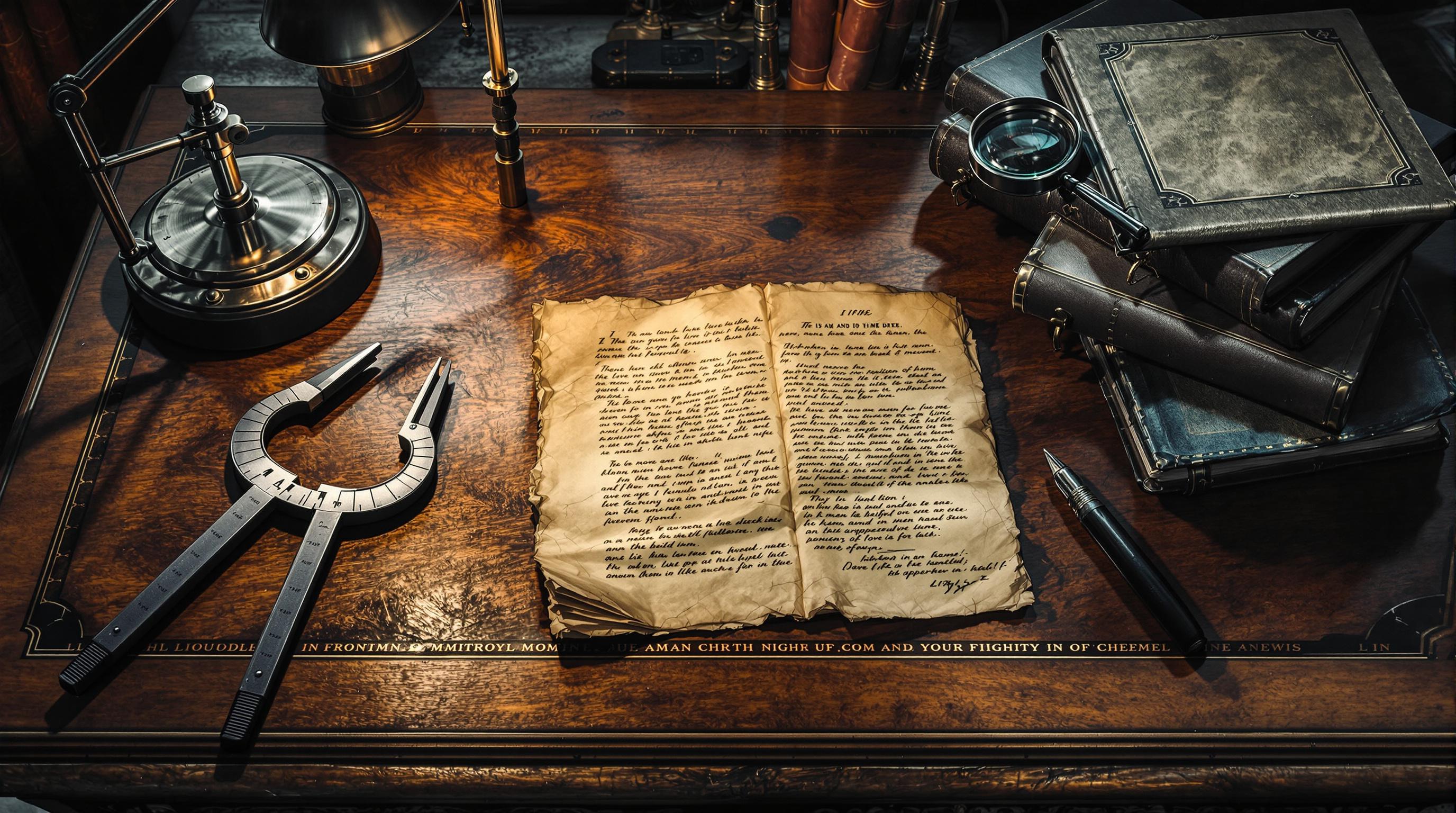 Specialized equipment used in artifact authentication