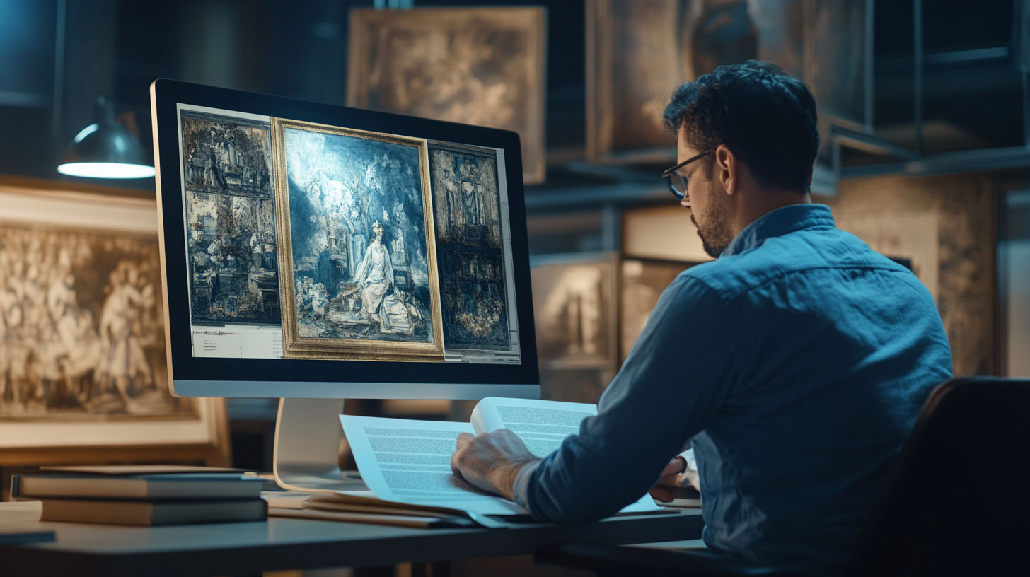 Different types of art appraisal documents and reports