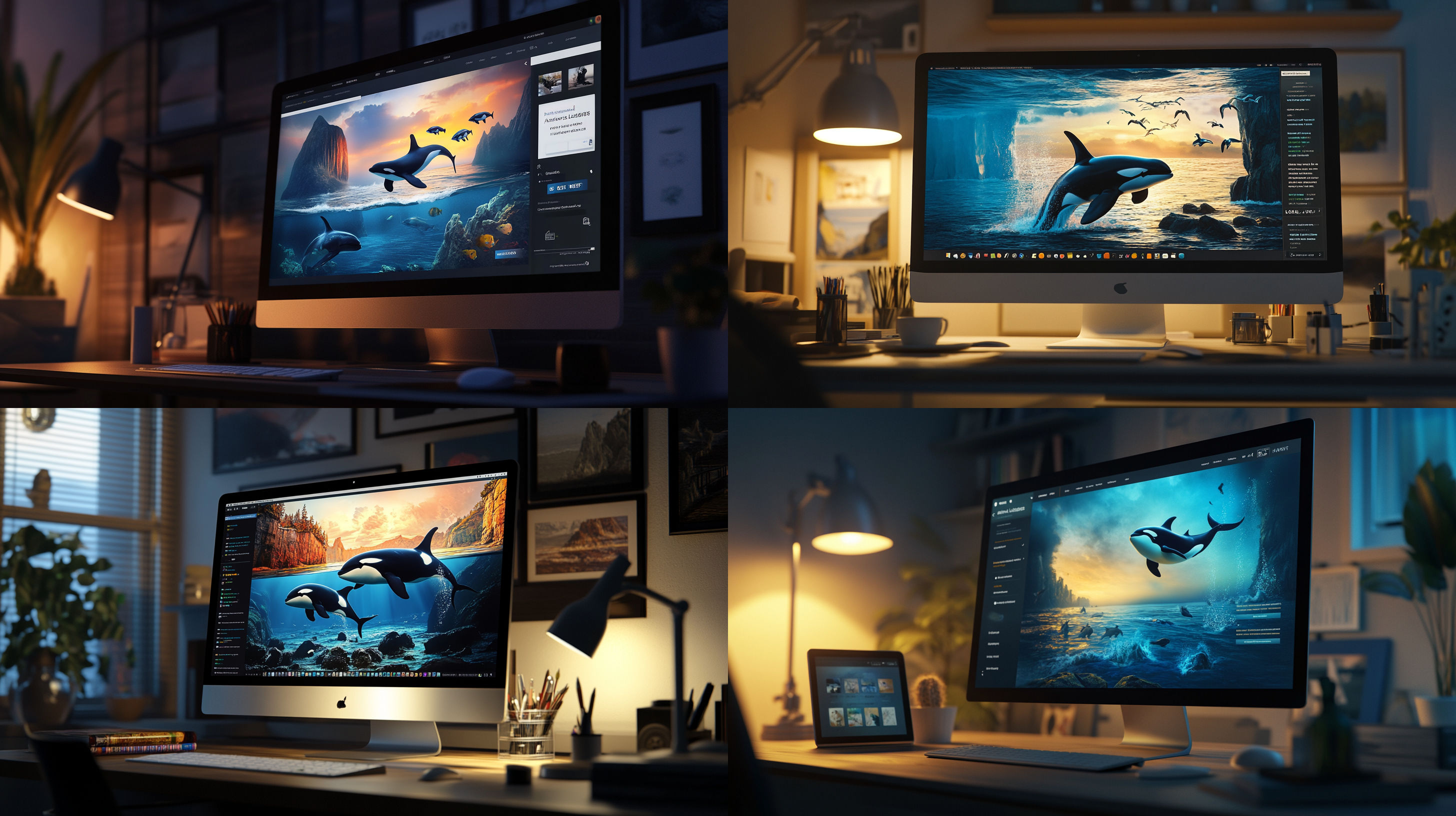 Computer screen displaying an online auction listing for a Christian Lassen artwork