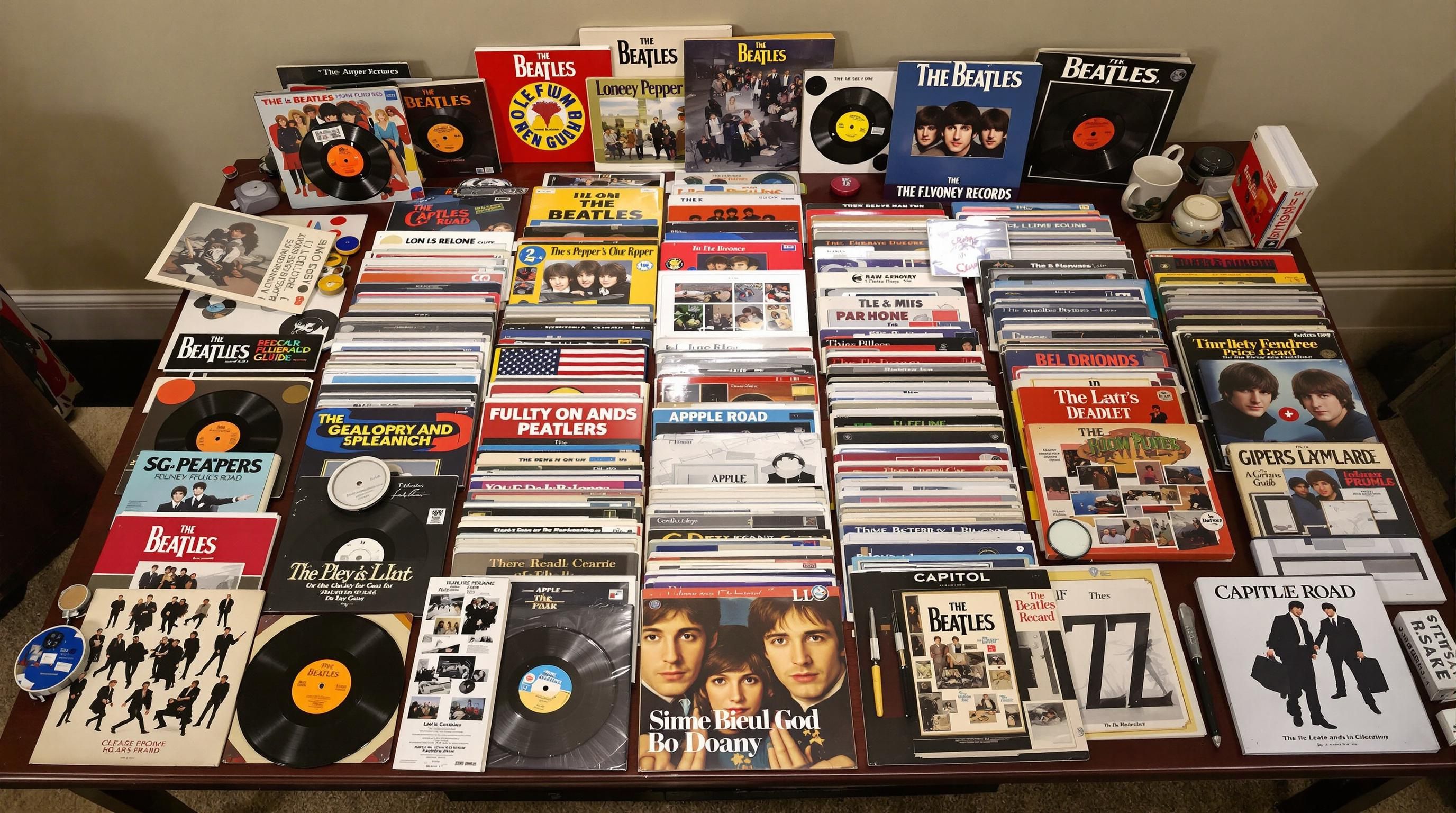 Extremely rare Beatles “Love Me Do” first pressing with Parlophone black label
