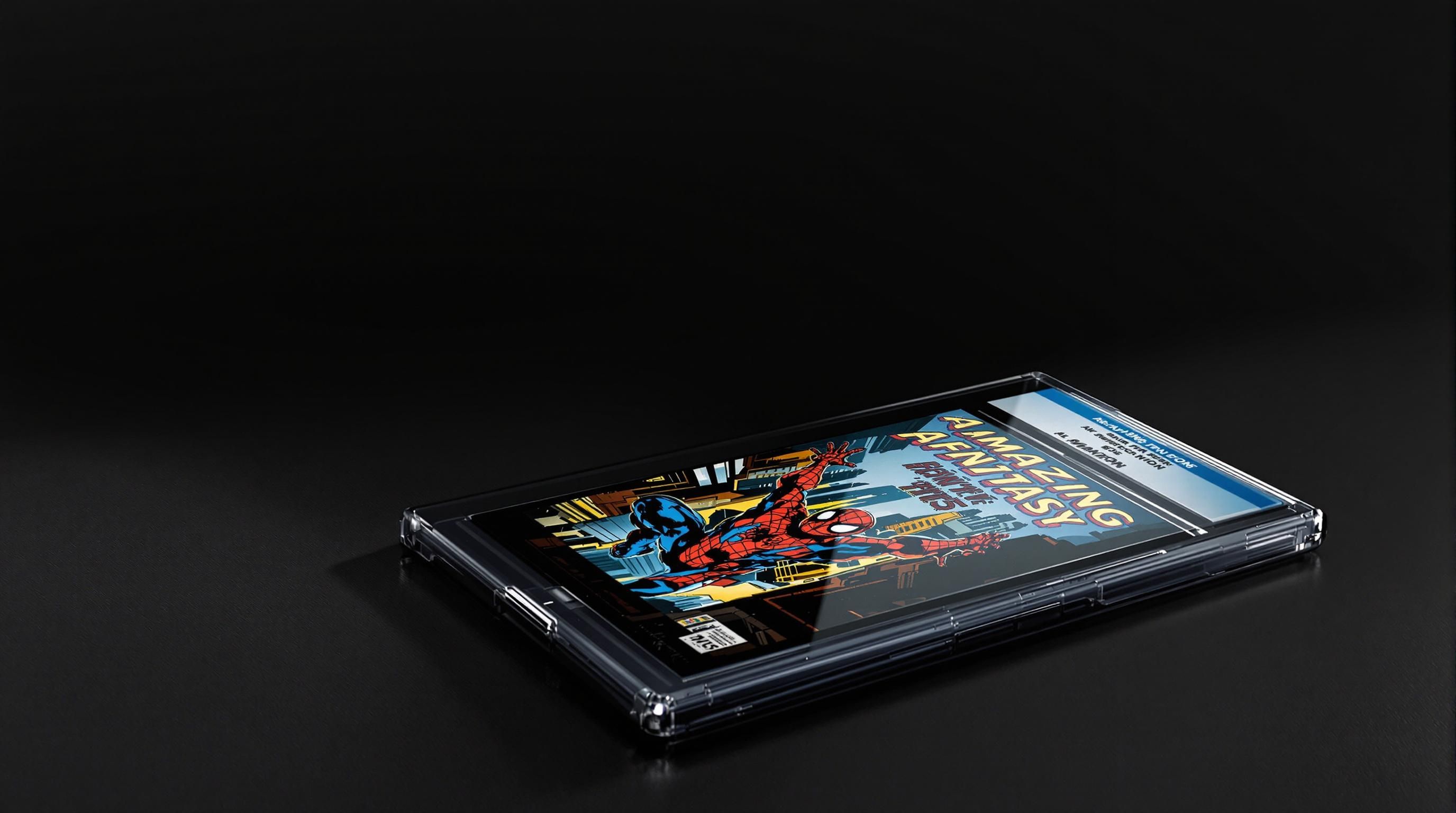 Amazing Fantasy #15 featuring Spider-Man’s first appearance