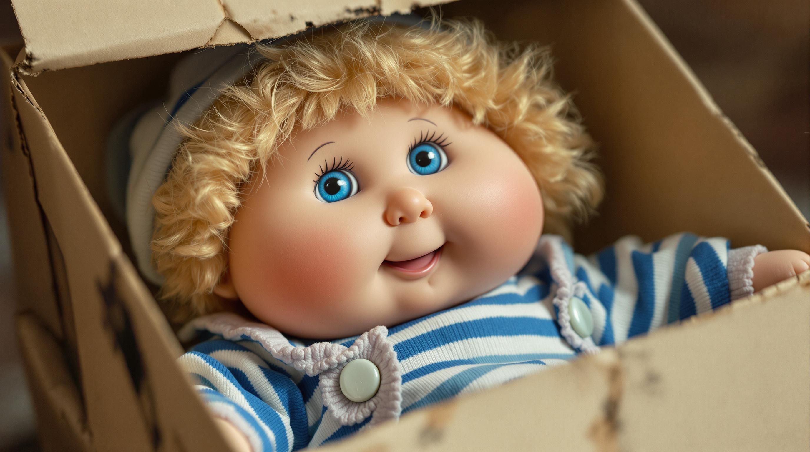 Original Cabbage Patch doll with adoption papers and certificate