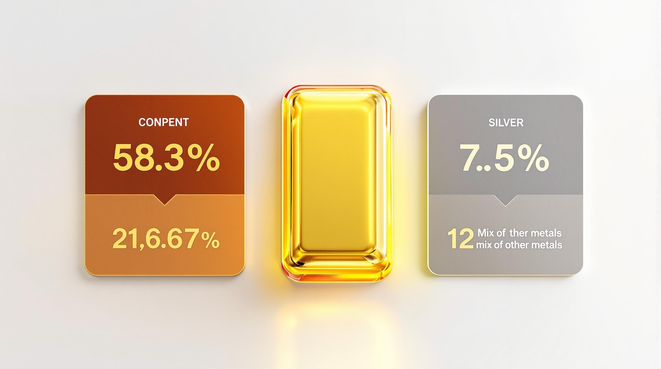 Gold price chart showing fluctuations with economic indicators