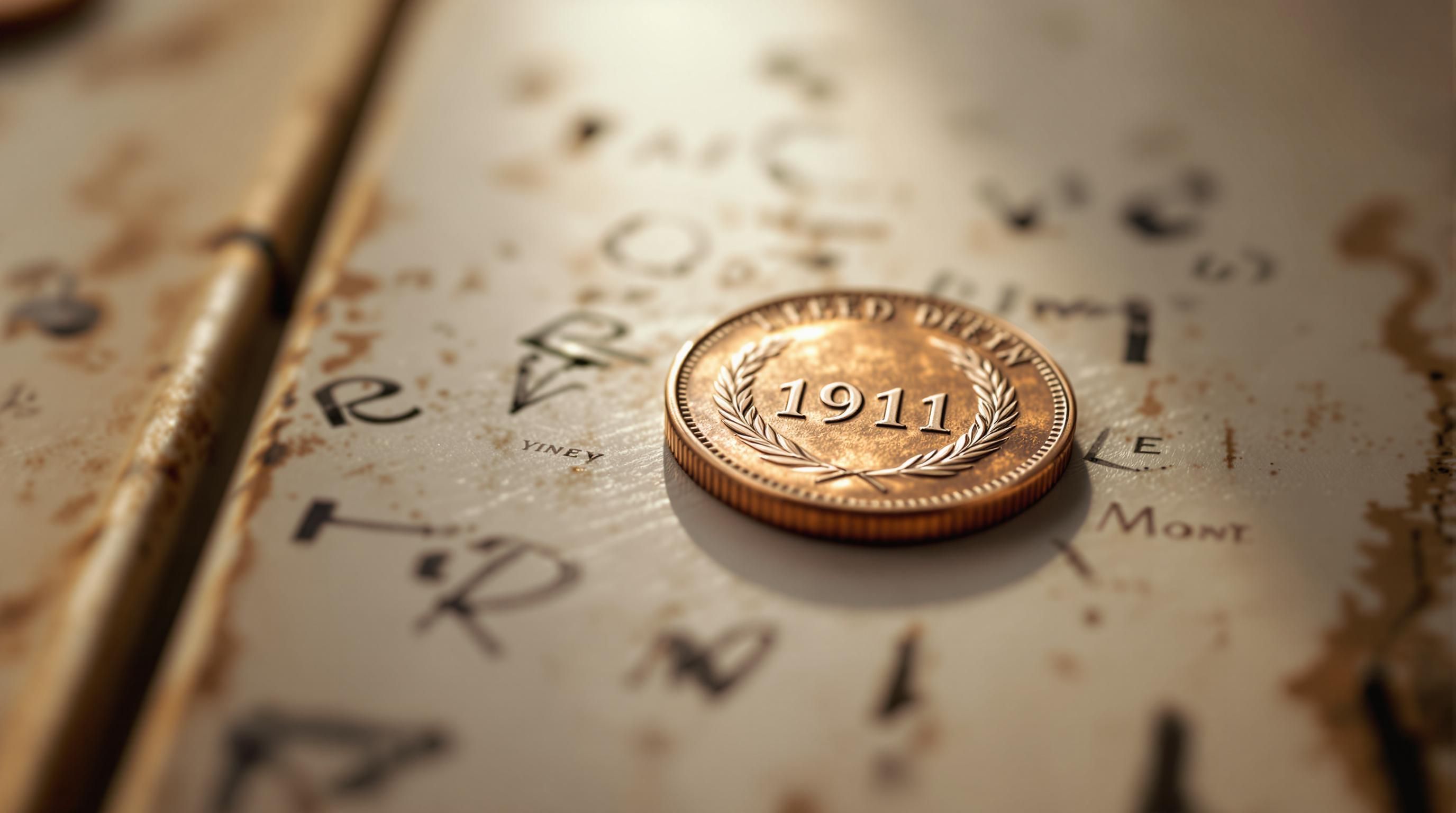 1911 Lincoln Wheat Penny showing obverse with Lincoln profile and reverse with wheat stalks design