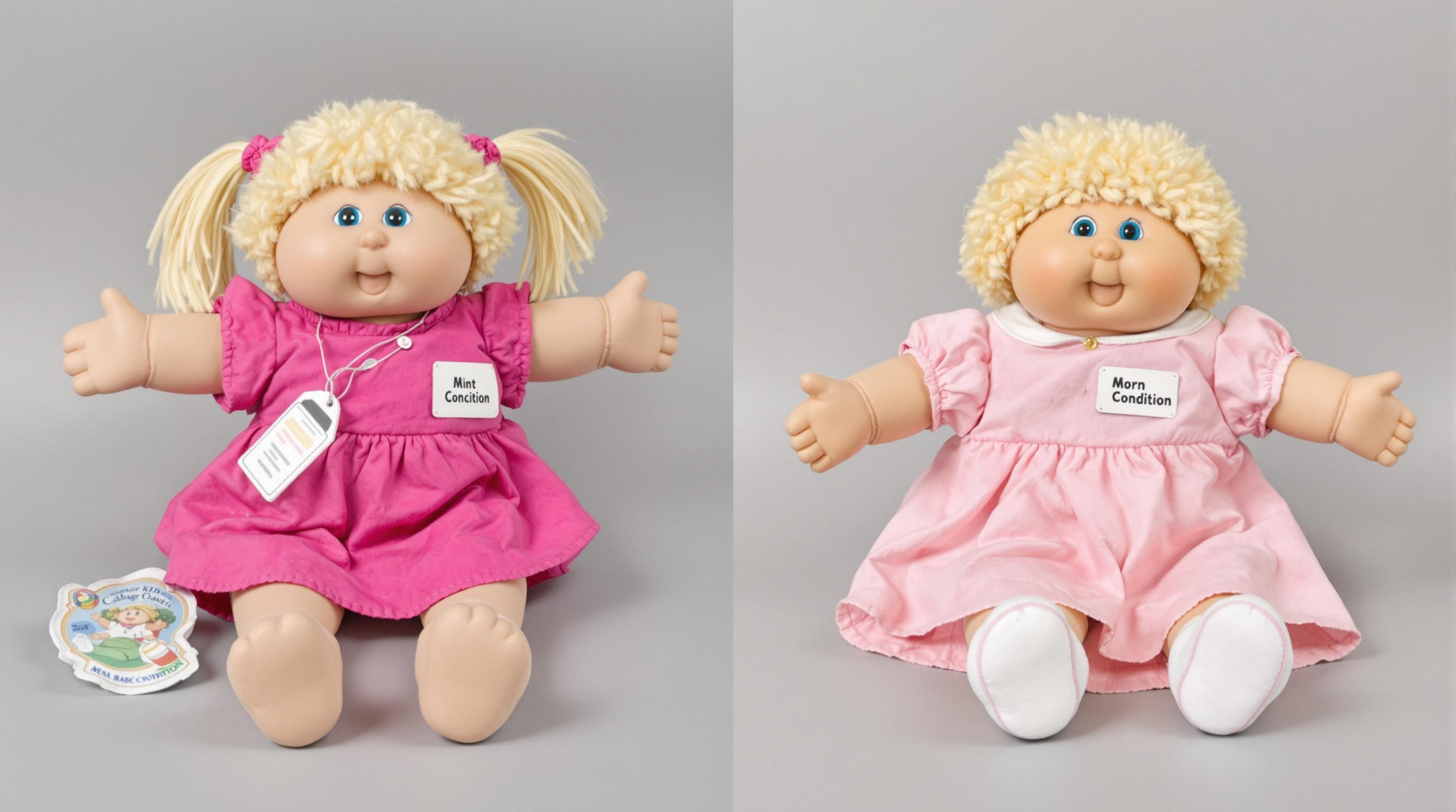 Rare 1982 Cabbage Patch doll with distinctive red hair