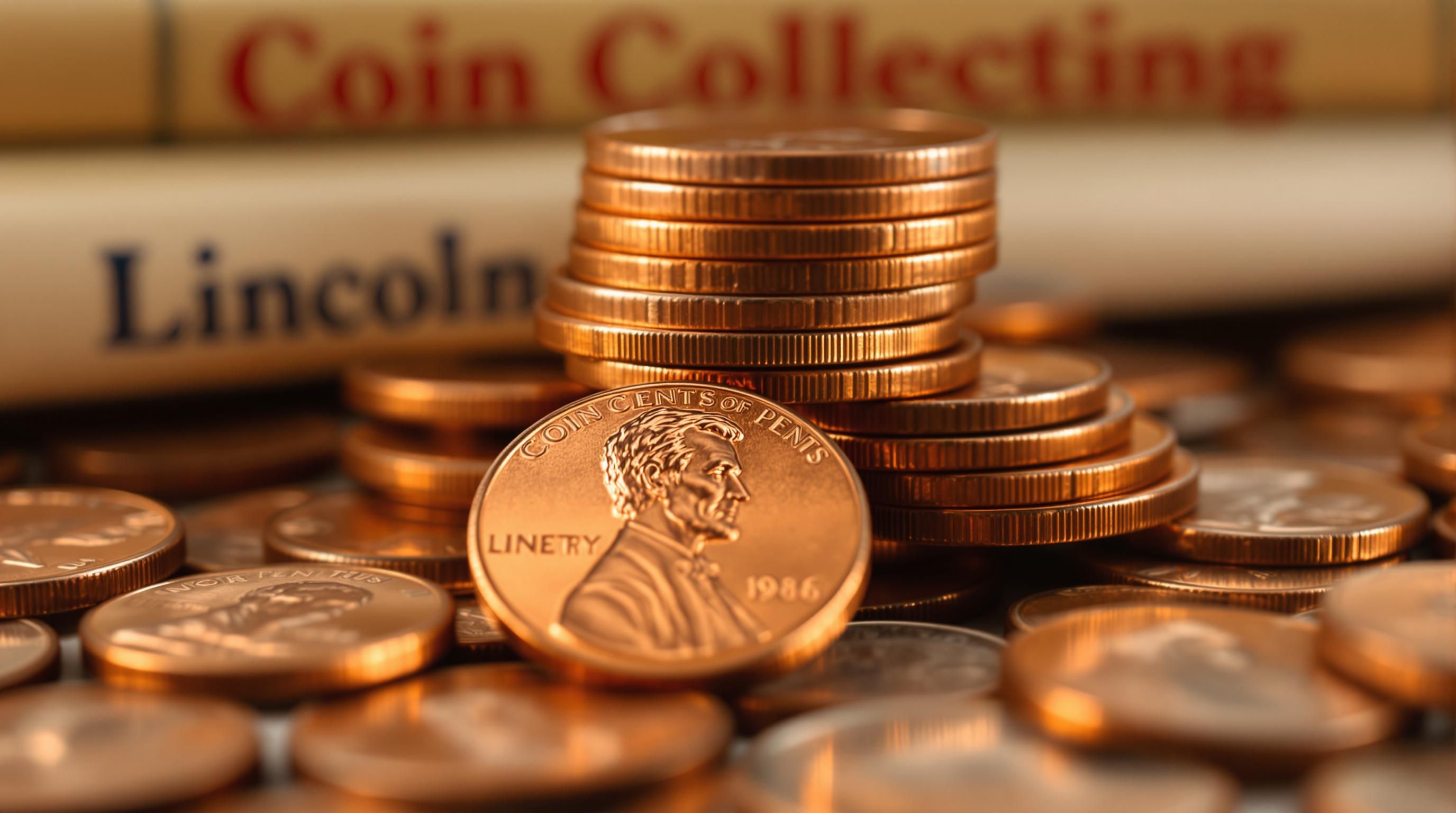 1986 penny showing reverse with Lincoln Memorial design
