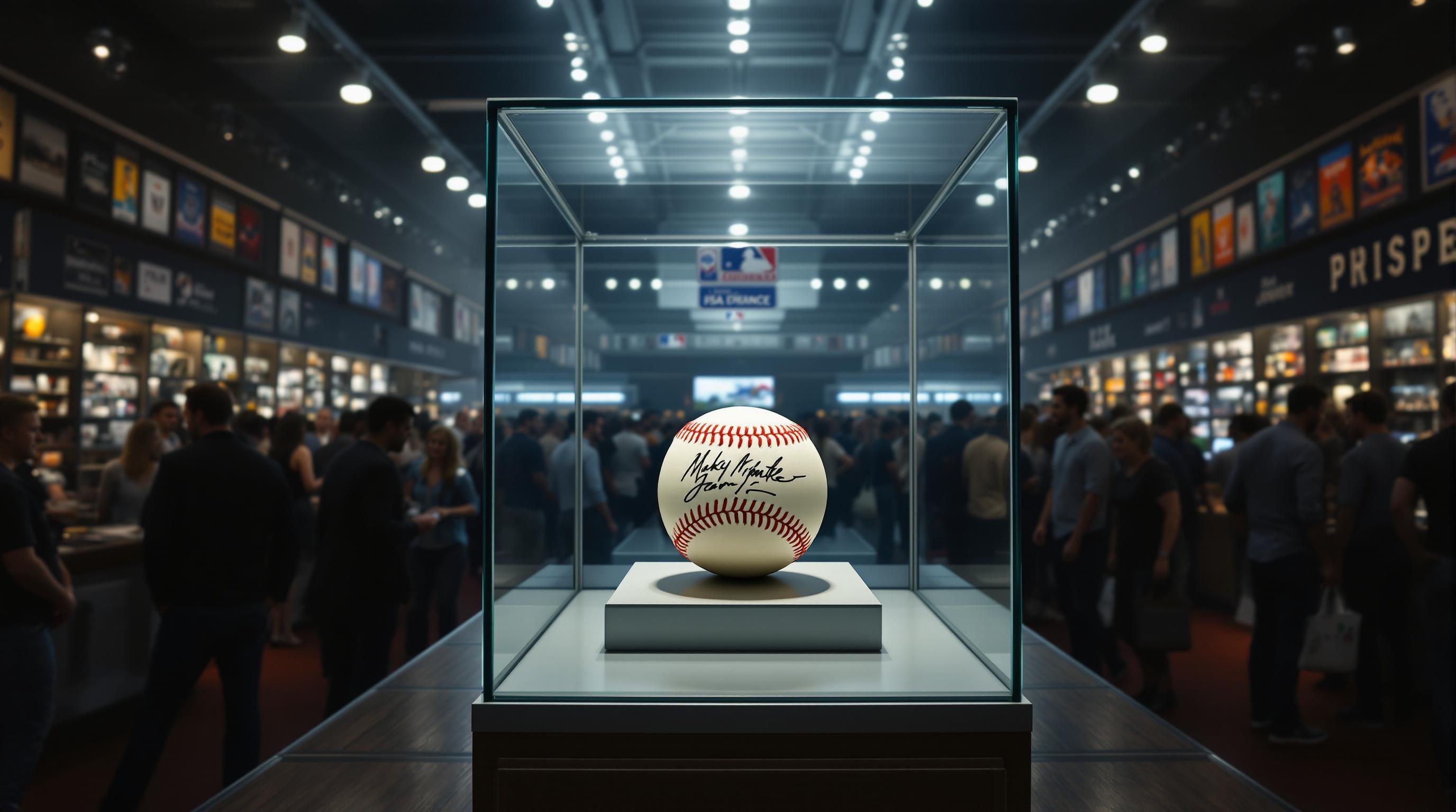 PSA/DNA authenticated Mickey Mantle baseball