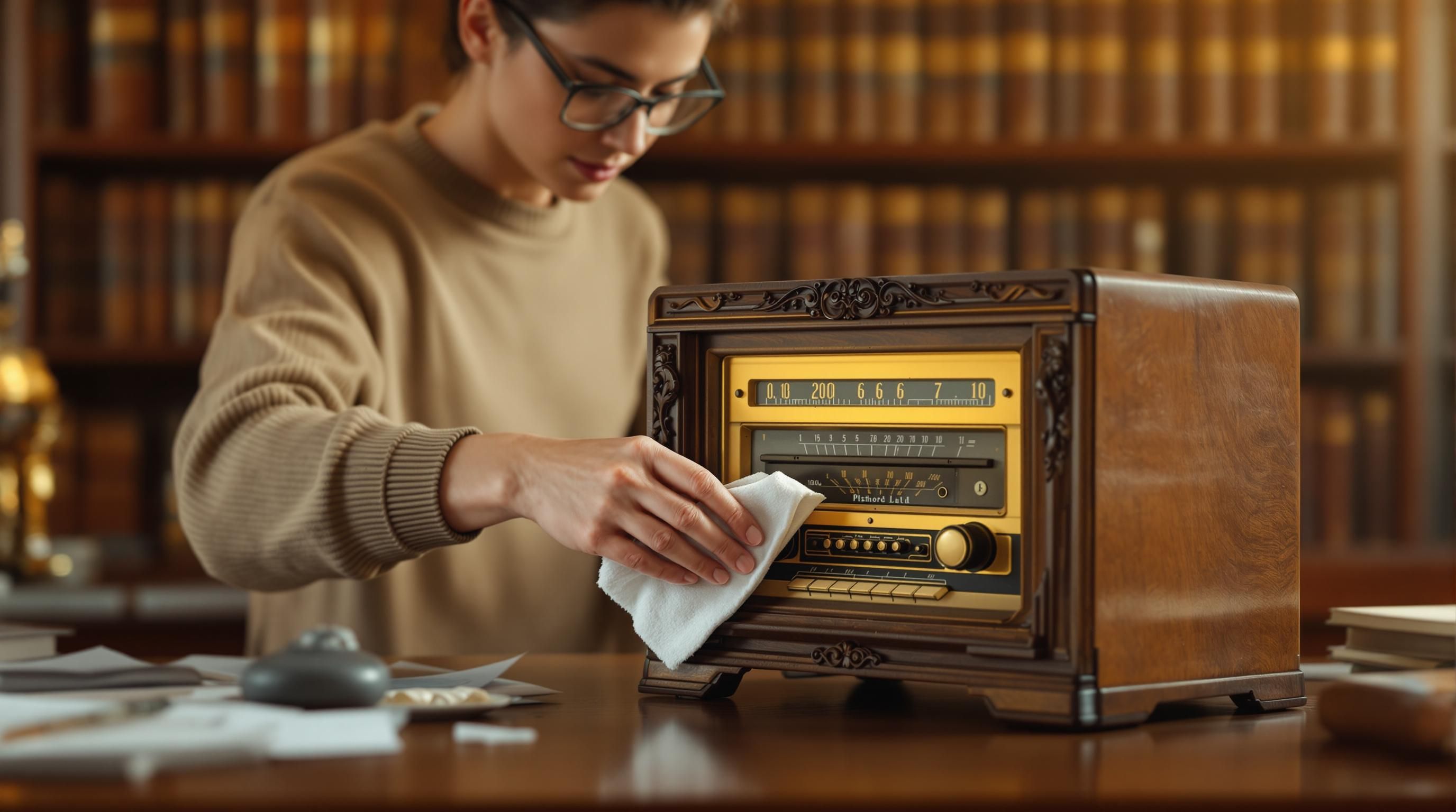 Rare art deco bakelite radio with unique styling
