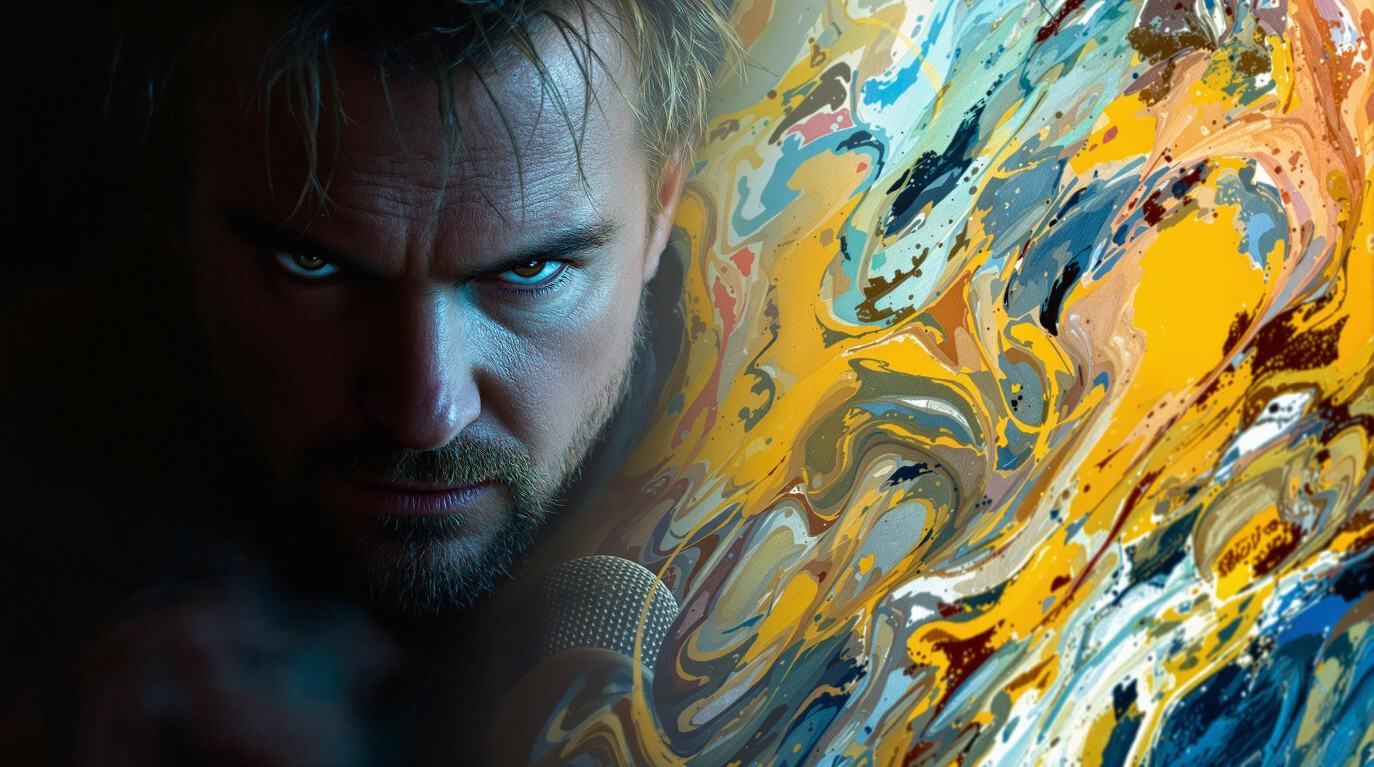 Certificate of authenticity and signature detail for a John Mellencamp artwork