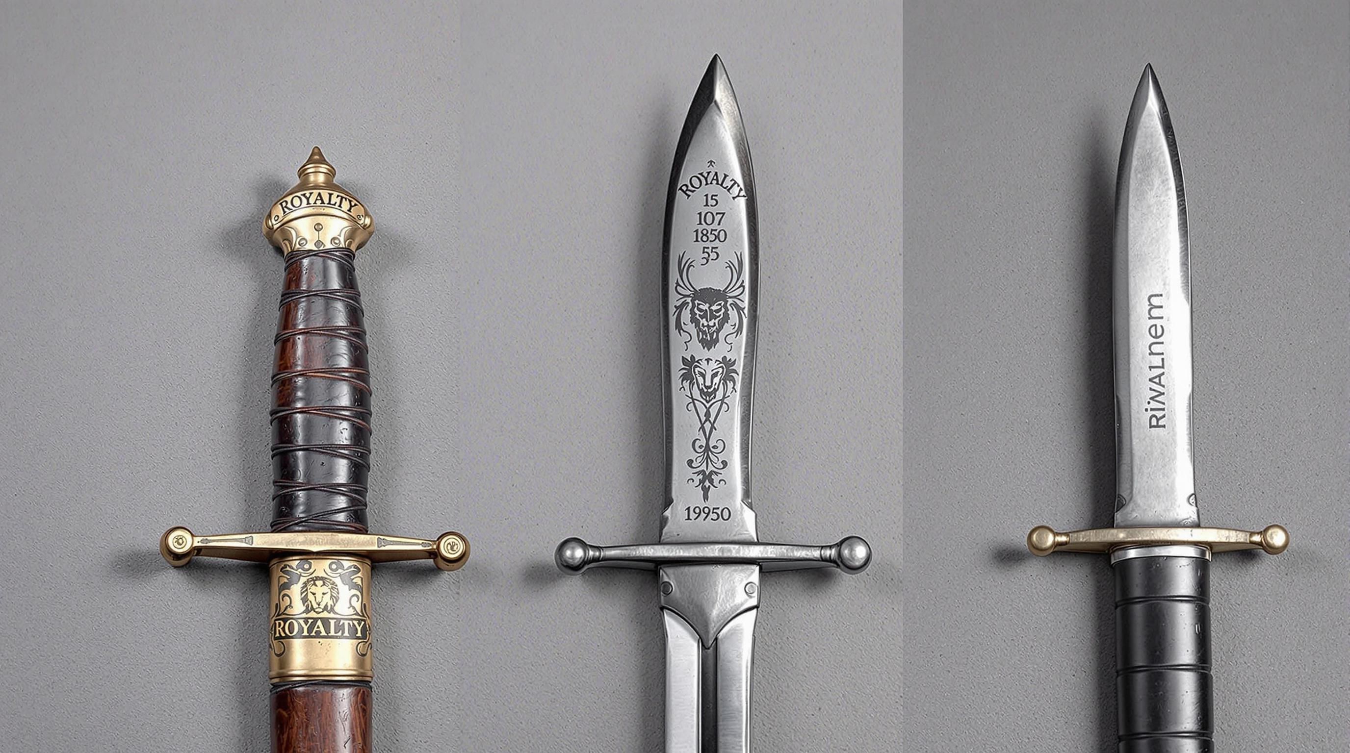 Close-up of bayonet markings showing date stamps and manufacturer code