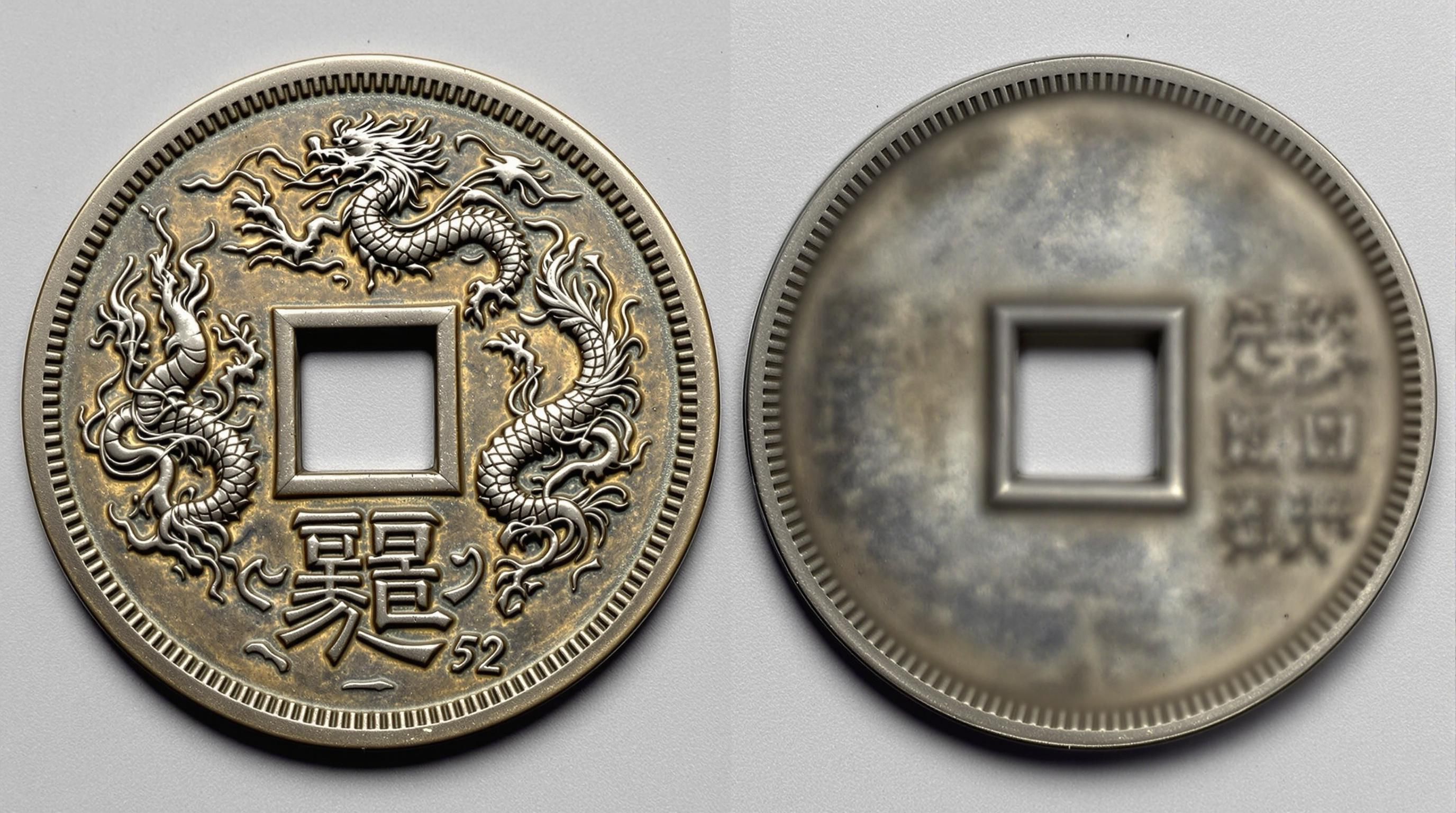 Yuan Shih-kai “Fatman” dollar showing the president in military dress and hat
