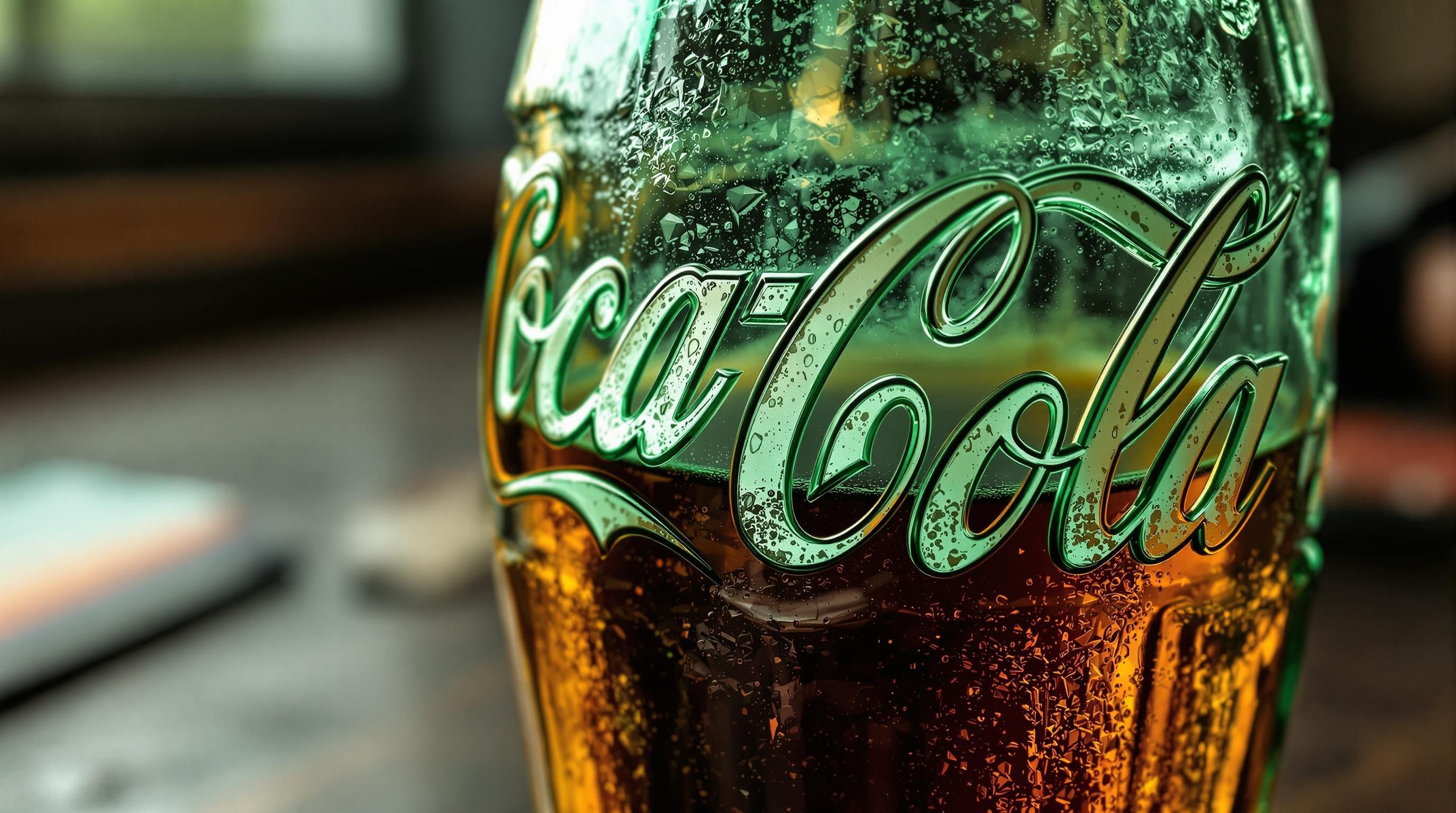 Vintage Coca-Cola glass bottles collection showing different eras and styles from Hutchinson to contour designs